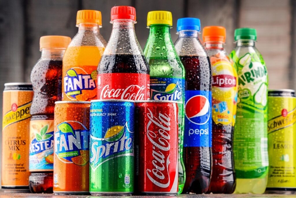المشروبات الغازية
